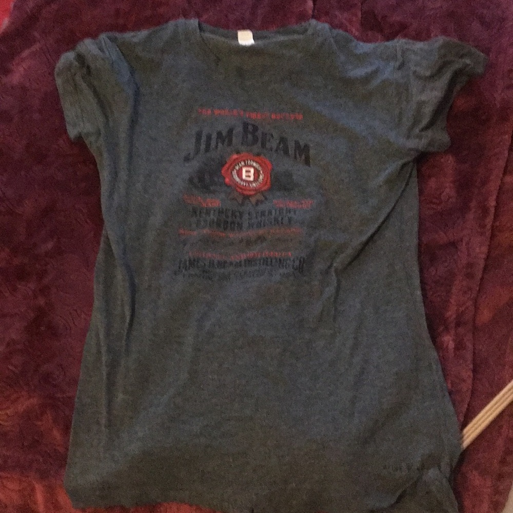 Grey Jim beam shirt